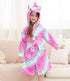 Unicorn Dots Bathrobe bathrobe Little Palace Store